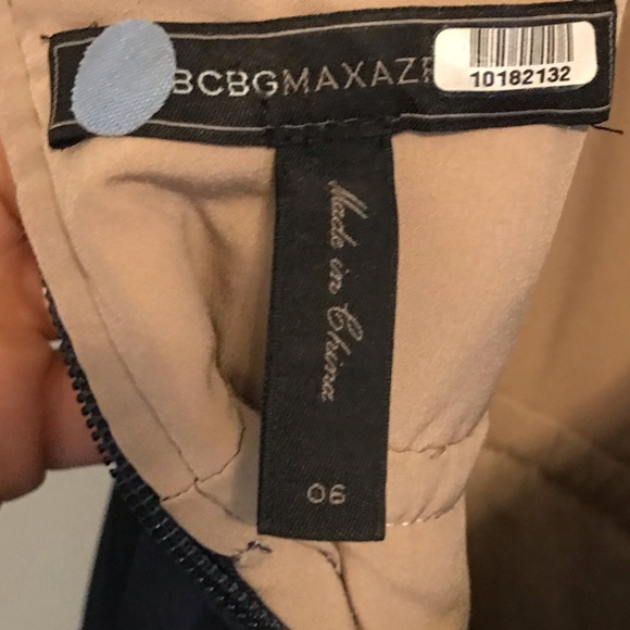 BCBG Maxazaria Cara Color Blocked Sleveless Gown - Picture 5 of 5